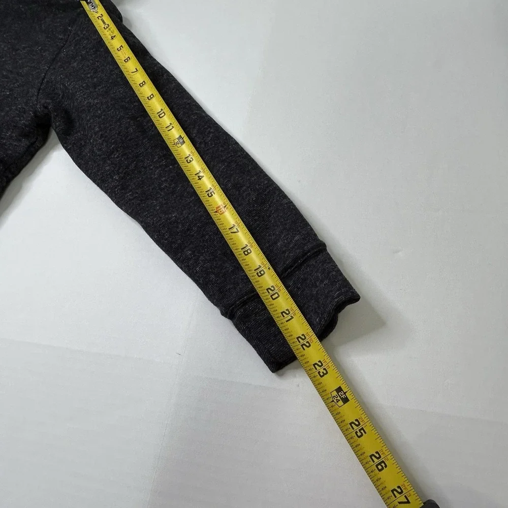 The Children's Place‎ Sherpa Lined Zip Up Hoodie Black Marl Boys XXL 16 NEW